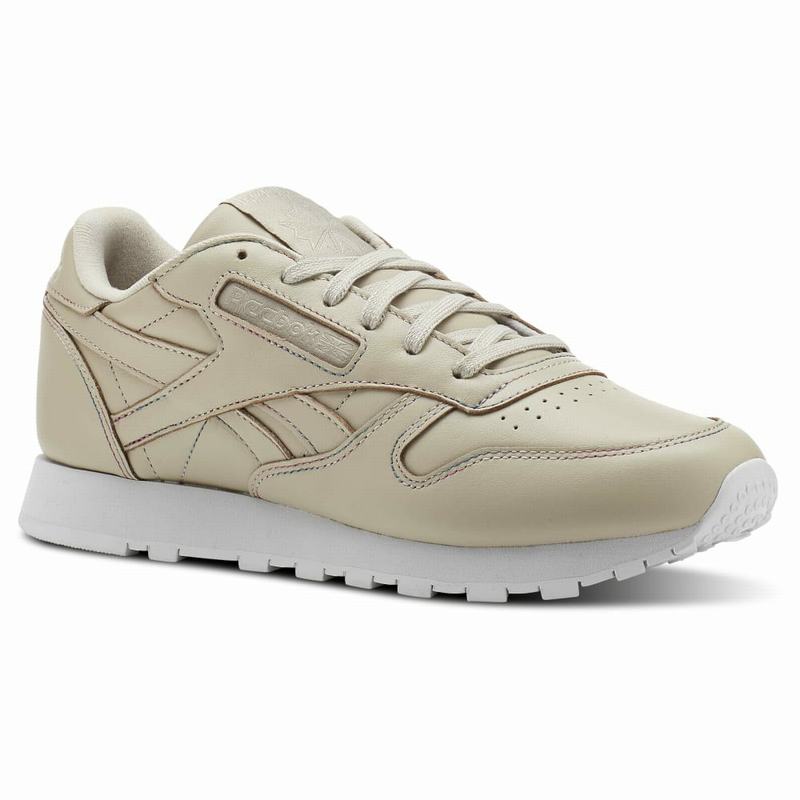 Tenisi Reebok Classic Leather Dama Bej/Albi Romania QY1127MI